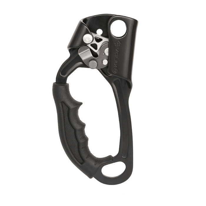 XINDA Outdoor Sports Rock Climbing Right Hand Ascender Device Mountaineer Left Handle Ascender Climbing Rope Tools