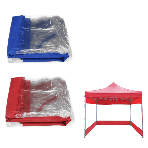 2M/3M Transparent Canopy Shelter Waterproof Sunshade Awning Gazebos Side Walls