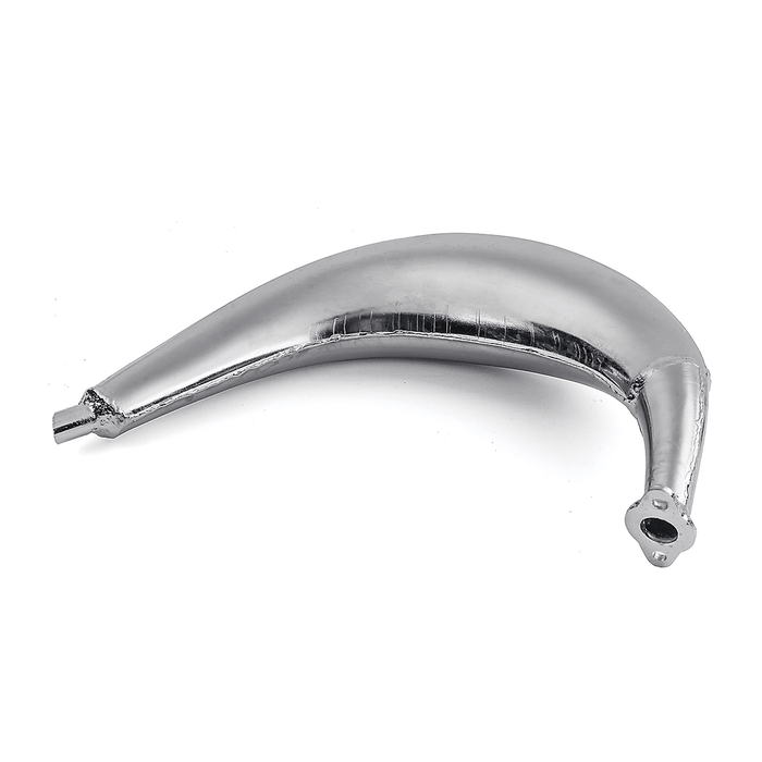 Chrome Muffler Exhaust Pipe for 80Cc 66Cc 49Cc Motorized Bicycle Engine Bike Cycling Accessories