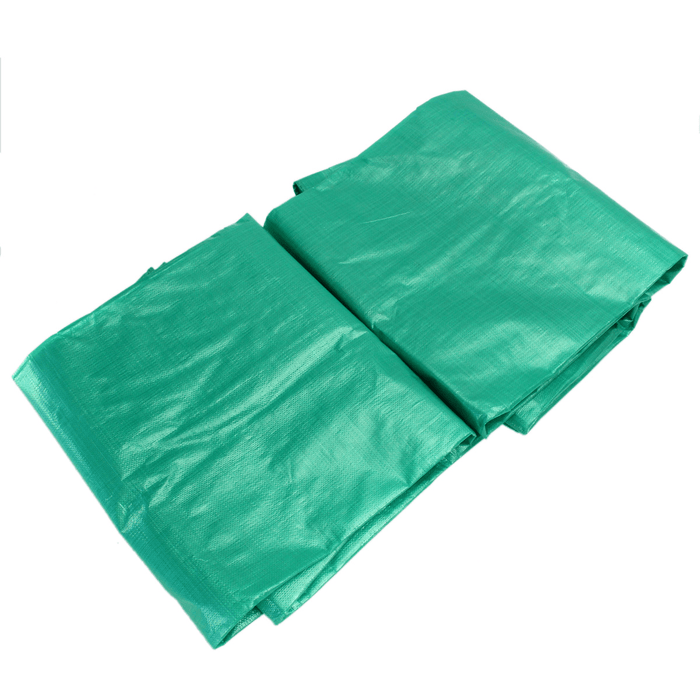 PE 6×3.6M/19.7×11.8Ft Outdoor Waterproof Camping Tarpaulin Field Camp Tent Cover Car Cover Canopy