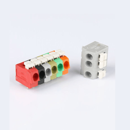 10PCS BEST 5 Pin Plug-In Brass Wire Connector Terminals LED Flame Retardant Terminal Block Connector