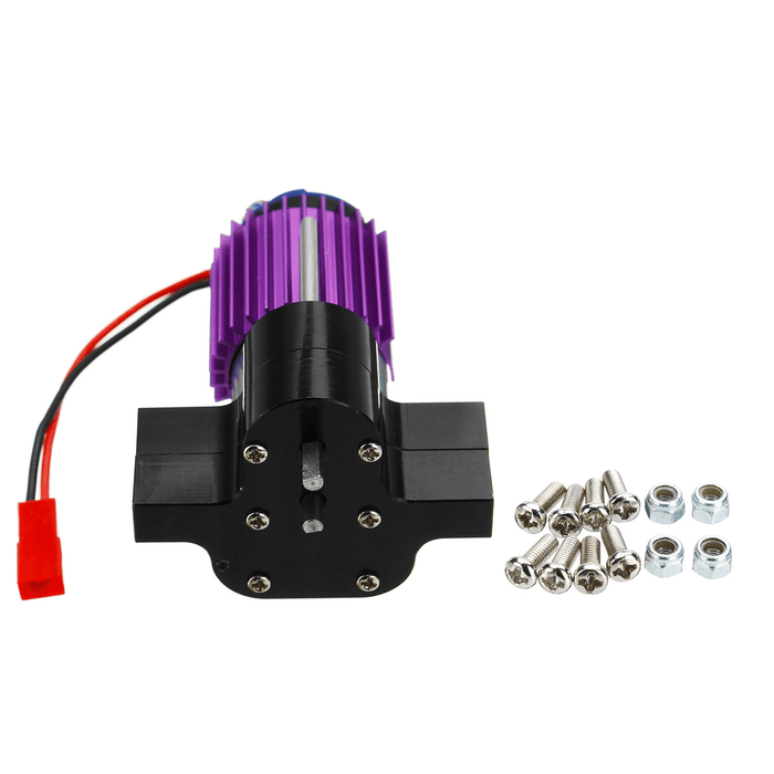 Metal Transfer Gear Box with 370 Motor DIY Accessories for WPL/ JJRC/MN/FY Toys