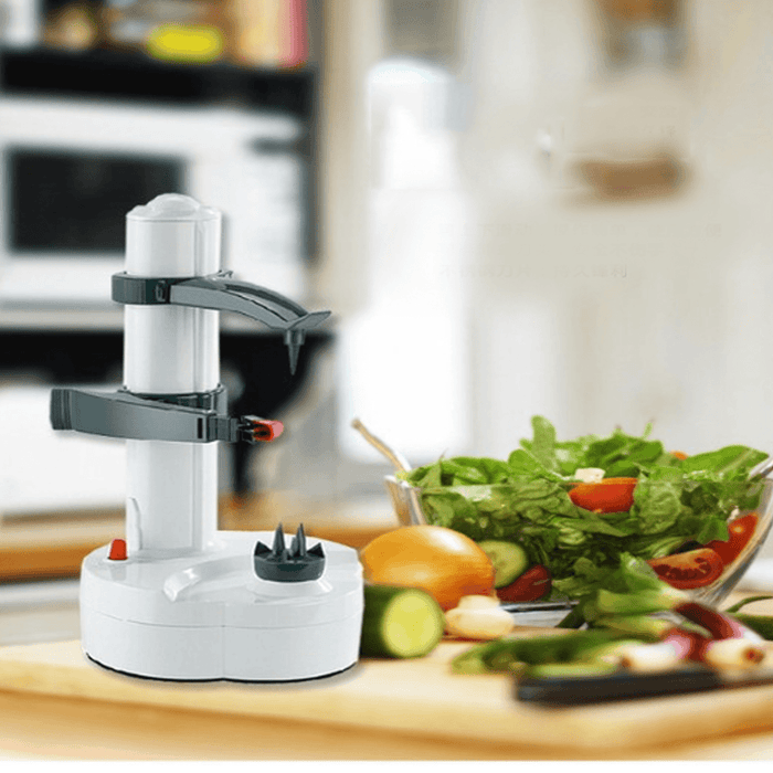 Kitchen Automatic Apple Peeler Potato Peeling Slicer Electric Peeler Machine