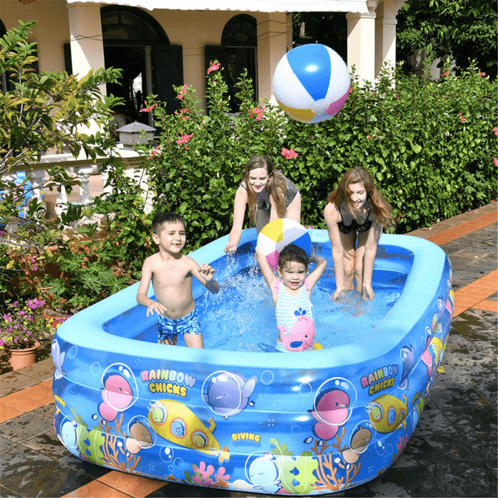 JILONG Inflatable Swimming Pool High Quality Outdoor Home Use Paddling Pool Kids Adults Large Size Inflatable Pool