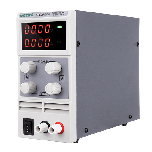 Wanptek KPS3010DF 4 Digits 0-30V 0-10A 110V/220V Adjustable DC Power Supply LED Display 300W Regulated Power Supply