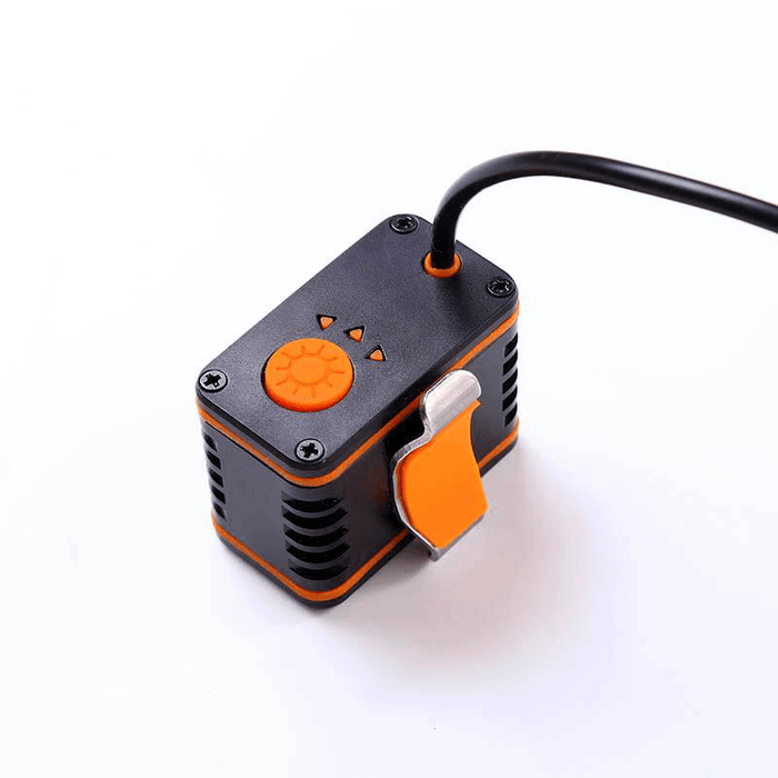 XANES 1200LM 2Xt6 LED 4-Mode Waterproof Bike Light Temperature Control Power Display No Batt