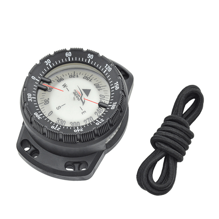 KEEP DIVING 50M Diving Compass Waterproof Underwater Luminous North Compass Diving Accessories with Hang Strap