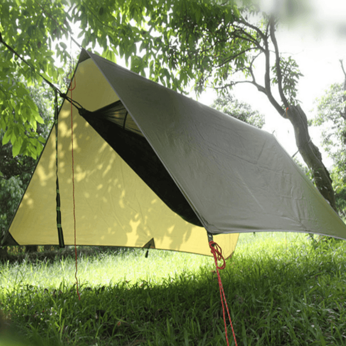 Outdoor Camping Tent Sunshade Canopy Waterproof Anti-Uv Beach Hammock Awning Shelter Tarp