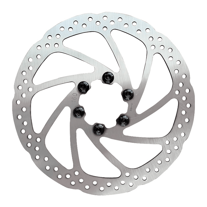 1PCS 160Mm Stainless Steel Brake Disc for CMSBIKE F16PLUS Electric Bike Replacement Parts MTB Road Bike Cycling Bicycle Accessories