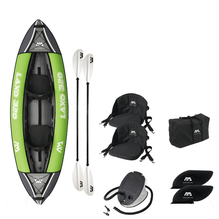 Aqua Marina Inflatable Boats Rowboats Single Double Multi-Person Kayaks with Anti-Scratch Outer Cover Outdoor Boating Fishing