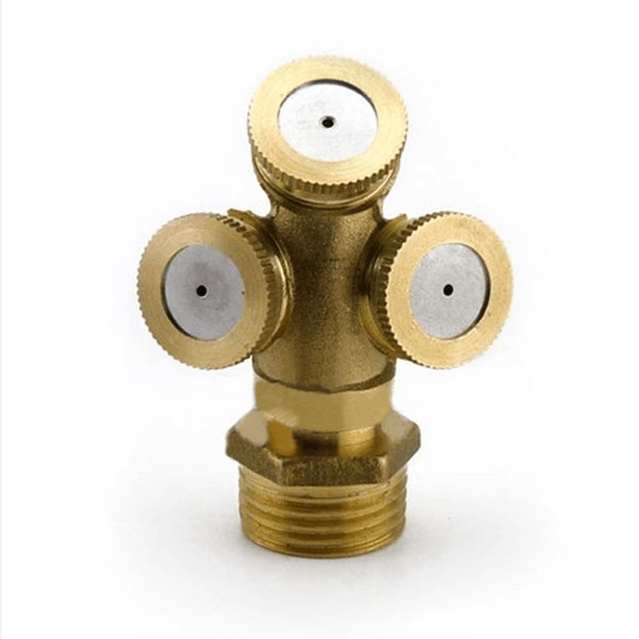 Brass Agricultural Mist Spray Nozzle Garden Irrigation System