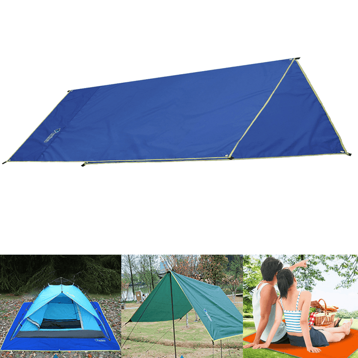 3 in 1 Multifunctional Picnic Mat Waterproof Camping Tent Sunshade Canopy Tarp