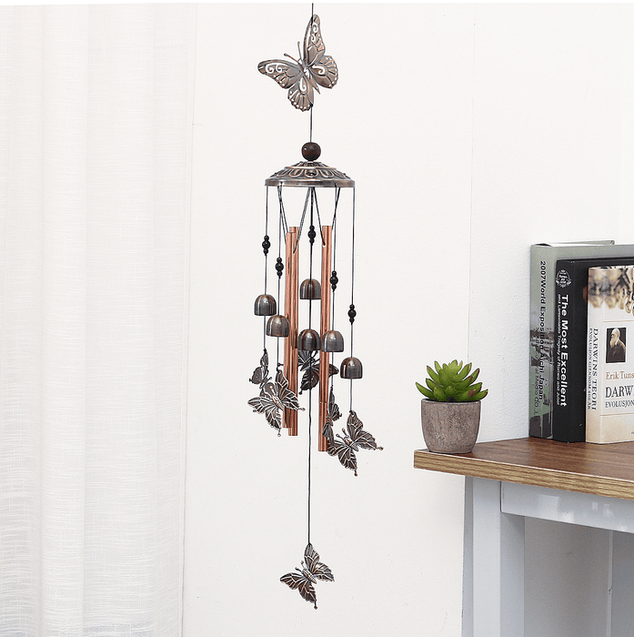 Brass Bell Wind Chime Ornaments European and American Garden Home Decoration