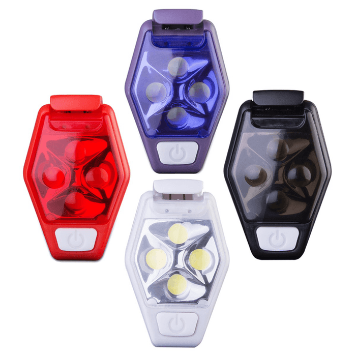 BIKIGHT Multi-Functional Outdoor Riding Tail Light IPX4 Woopower Running Arm Light Warning Light