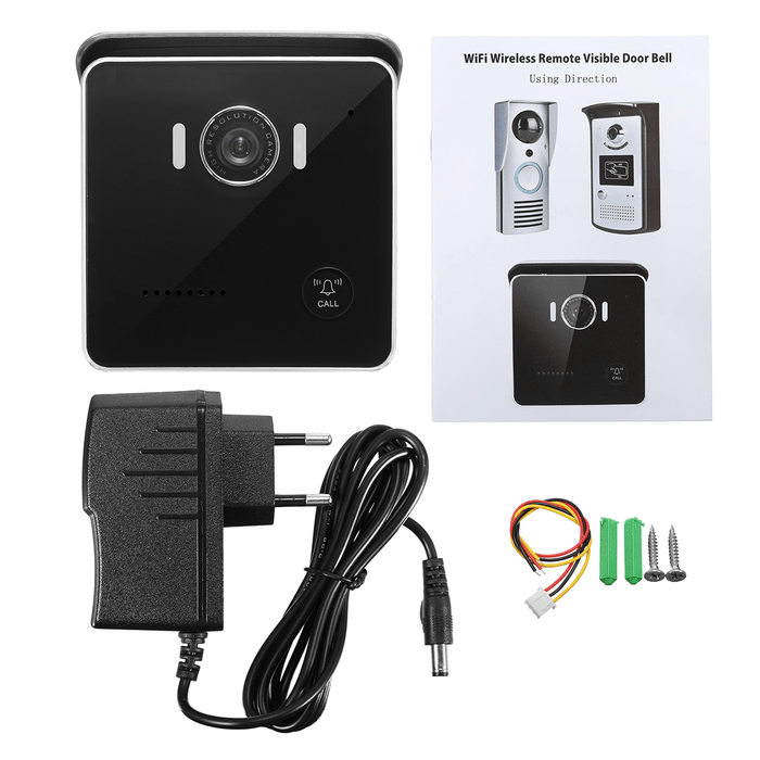 Wireless Doorbell Camera Wifi Remote Video Door Intercom IR Security Bell Phone