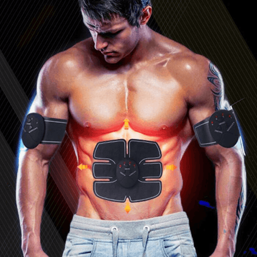 KALOAD 12PCS EMS Arm Abdominal Muscle Trainer Body Beauty ABS Stimulator