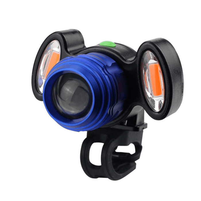 XANES 800LM T6 Bicycle Warning Light Zoomable IPX6 Waterproof Bike Front Light 4 Modes USB Charging