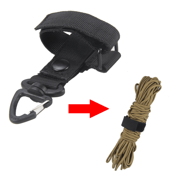 Multi-Purpose Gloves Hook for Outdoor Adventure and Survival