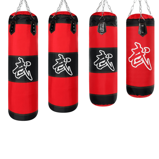 10PCS 60~120CM Heavy Duty Punching Training Bag Kit MMA Boxing Martial Arts Kicking Sandbag with Chain