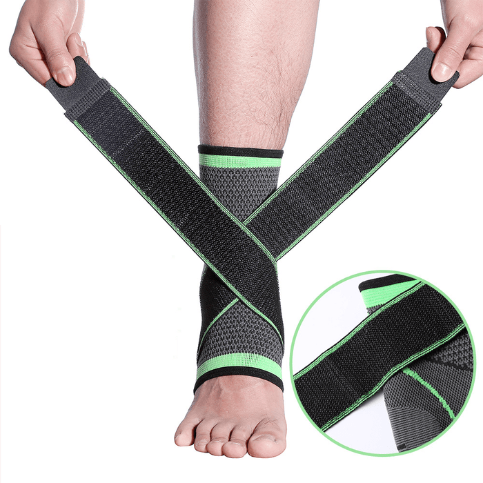 KALOAD 1PC Breathable Ankle Support anti Fatigue Compression Basketball Sports Ankle Guard Fitness Protective Gear