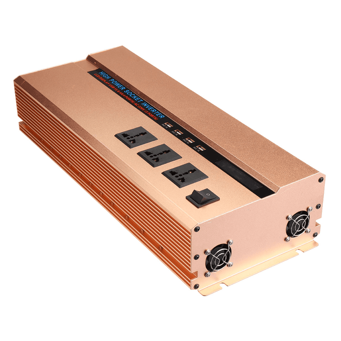 8000W Peak 3000W Modified Sine Wave Power Inverter 12V/24V to 220V 12V to 110V DC to AC Converter