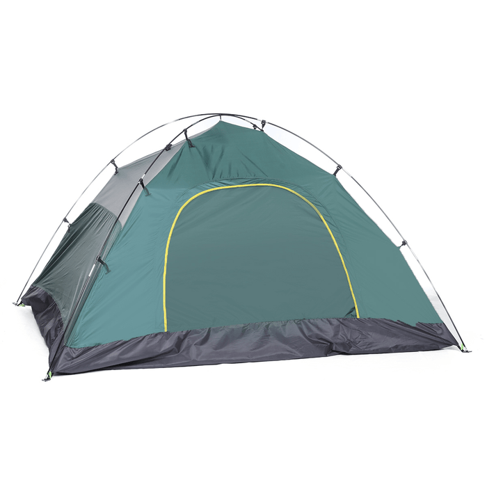 3-4 Person Camping Tent Instant Automatic Double Layer Waterproof Sunshade Canopy Outdoor Travel Beach