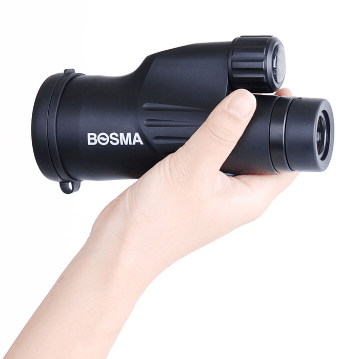 BOSMA 10X50/12X50 Monocular HD Prism Nitrogenization Waterproof Bird Watching Telescope