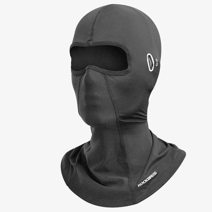 ROCKBROS Ice Silk UV Protection Windproof Scarf Riding Headgear Motorcycle Full Face Mask Skin-Friendly Quick-Drying Fabric