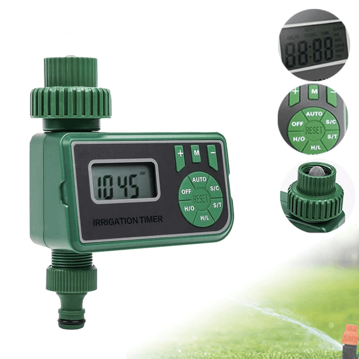 Intelligent LED Display Water Timer Irrigation Controller Mechanical Waterproof Outdoor Automatic Sprinkler Timer