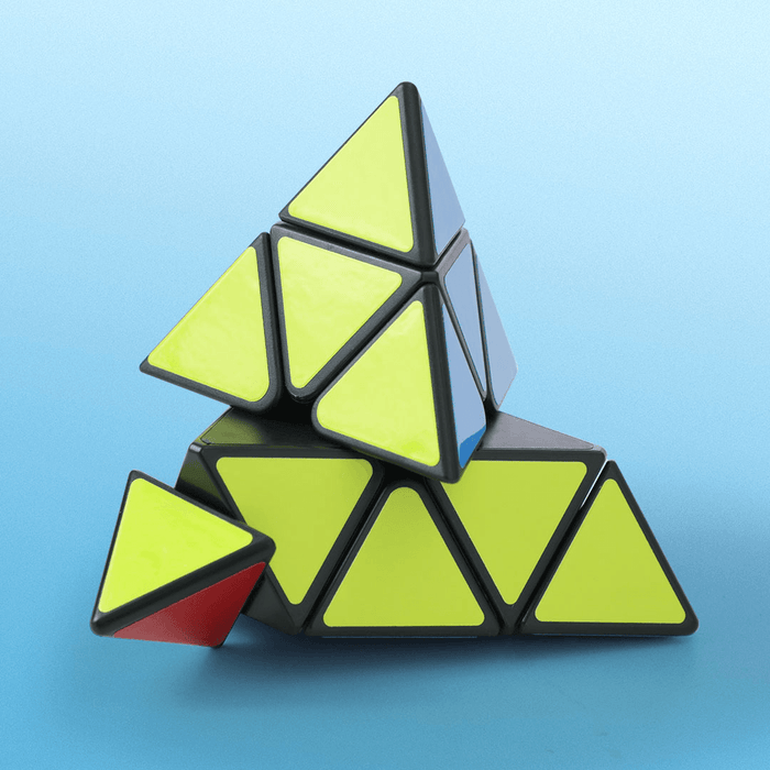 Deli 98X98X98Mm Mini Special-Shaped Pyramid Magic Cube Puzzle Science Education Toy Gift From