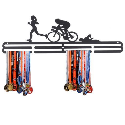 400X158Mm Metal Steel Medal Holder Running Sports Competition Medal Shelf Rack