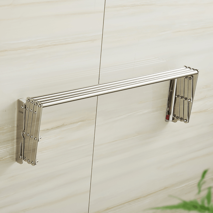 Stainless Steel Towel Organizer Towel Rack Retractable Towel Rack Bath Towel Holder Storage Organizer for Home Hotel