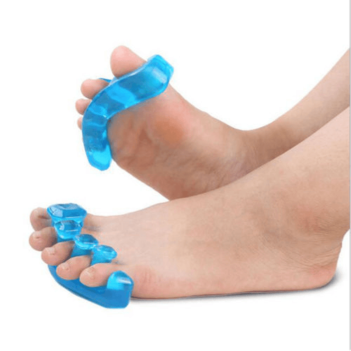 1 Pair Silicone Gel Toes Bunion Separator Protector Corrector Hallux Valgus