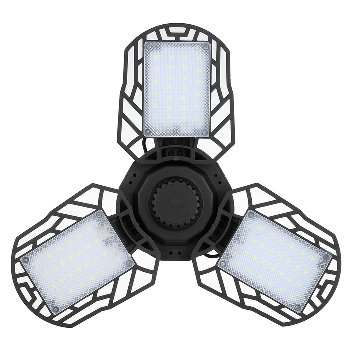 Solar Garage Lights Strong LED Mining Lights Lighting Four-Leaf Folding Lights for Home Outdoor