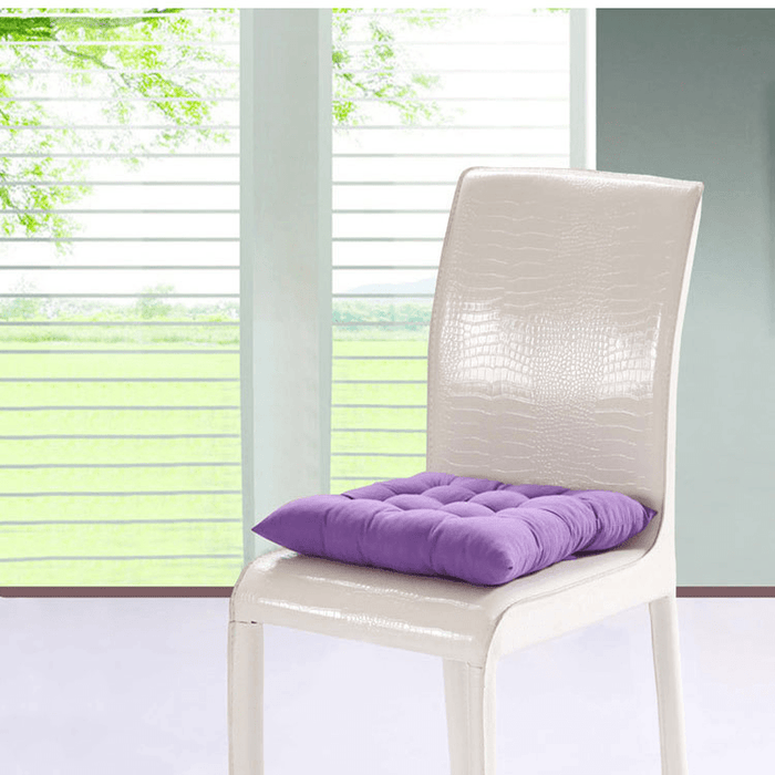 Pure Color Brushed Solid Tatami Chair Seat Sofa Meditation Floor Cushions Home Office Seat Cushion
