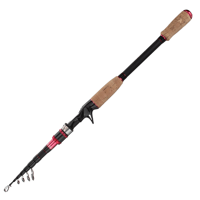 Zanlure 1.98/2.1/2.4/2.7M Fishing Rod Telescopic Lightweight Carbon Fiber Spinning Fishing Pole