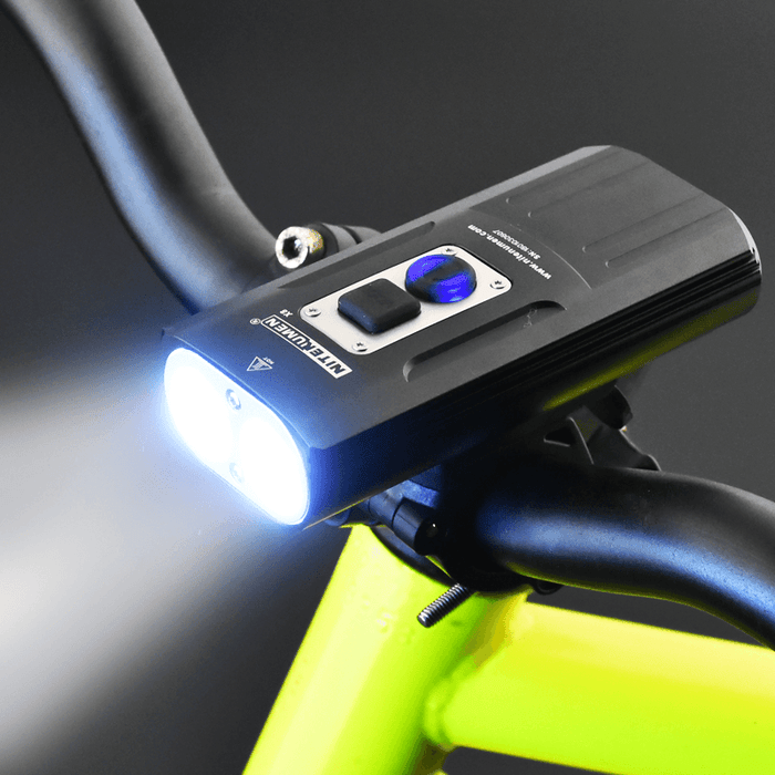 NITENUMEN X8 1800LM 2X U2 6 Modes 18650 Li-Ion Battery USB Rechargeable Waterproof Cycling Bike Light