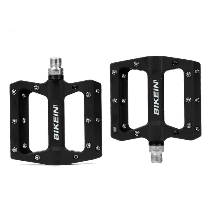 BIKEIN Mountain Bike Pedals Nylon Fiber Bearing Pedals Oudoor Cycling Antiskid Bike Pedals