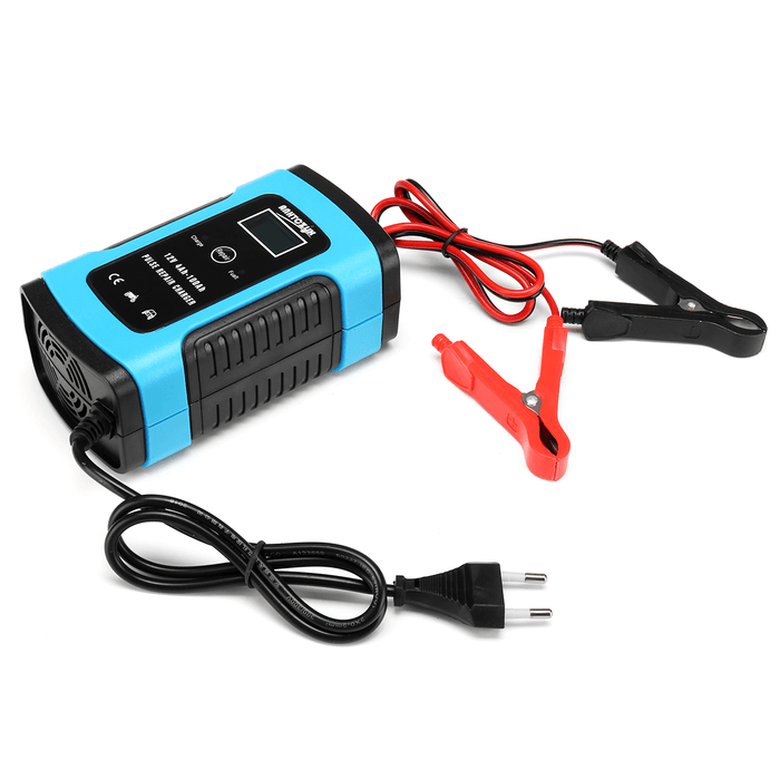 Display 12V Pulse Repair LCD Charger Automatic Smart Battery Charger/Maintainer Pulse Repair Charger