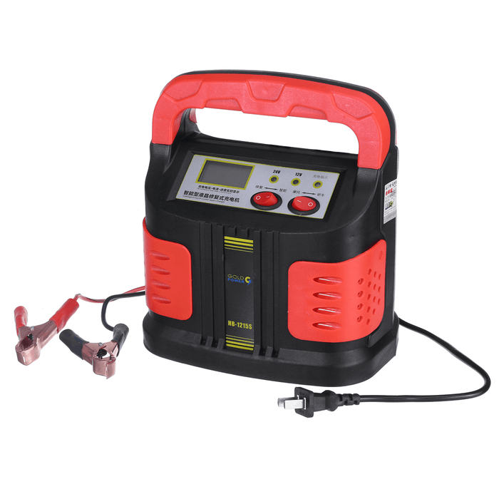 12V/24V Car Motorcycle Battery Charger Automatic Intelligent Lead Acid Battery