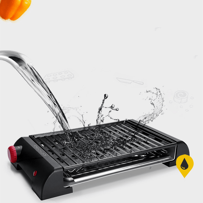 Ipree® Electric Barbecue Grill BBQ Gill Outdoor Camping Traveling Smokeless Non-Stick Tabletop BBQ Cooking Stove