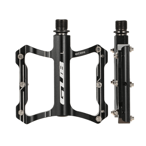 GUB GC-008 Aluminum Antiskid Bike Pedals for MTB CNC DU 2 Sealed Bearing Flat Platform