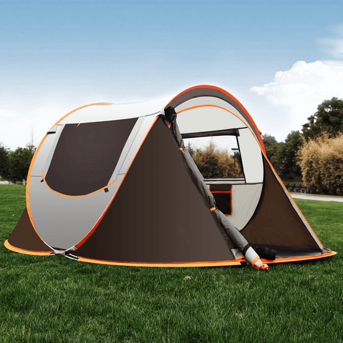 Ipree® Popup Tent for 5-8 Person 3 in 1 Waterproof UV Resistance Large Family Camping Tent Sun Shelters Outdoor 3 Seconds Automatic Setup