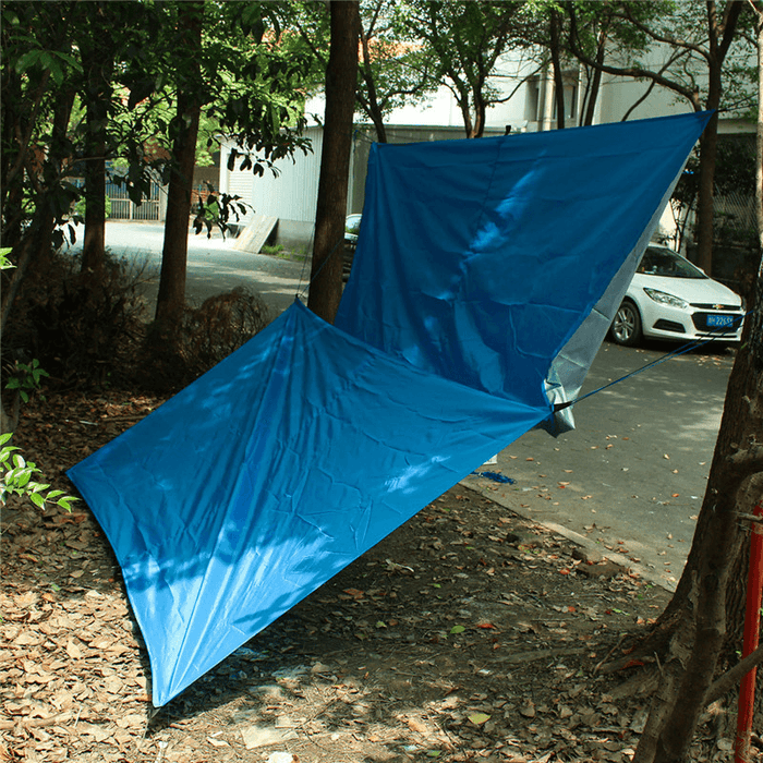 300CM X 300CM Outdoor Hammock Havelock Sunshade Canopy Sun Shelter Tent Shading Travel Camping Hiking