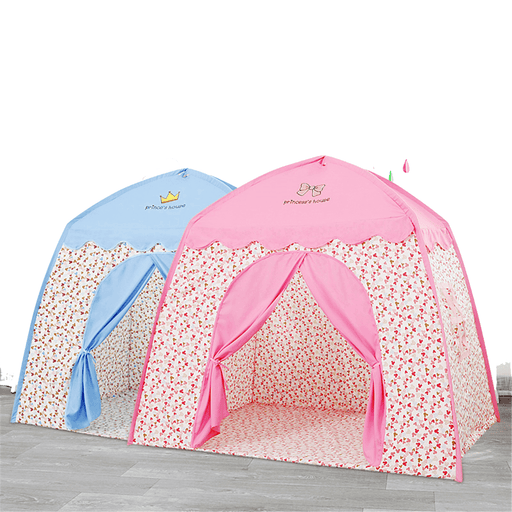 Portable Folding Baby Toy Prince Princess Tent Children Castle Play House Outdoor Kids Beach Backyard Garden Toys