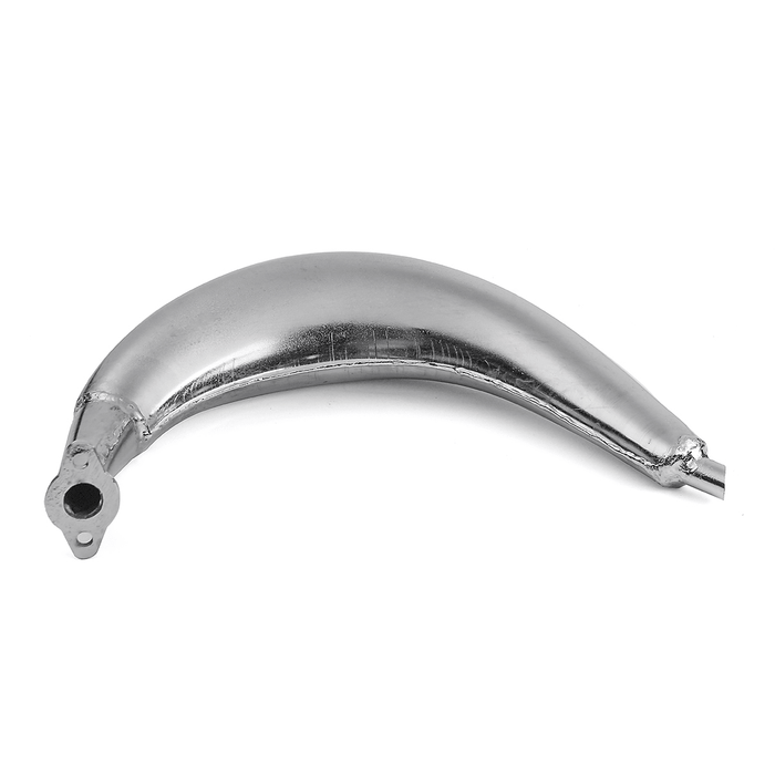 Chrome Muffler Exhaust Pipe for 80Cc 66Cc 49Cc Motorized Bicycle Engine Bike Cycling Accessories