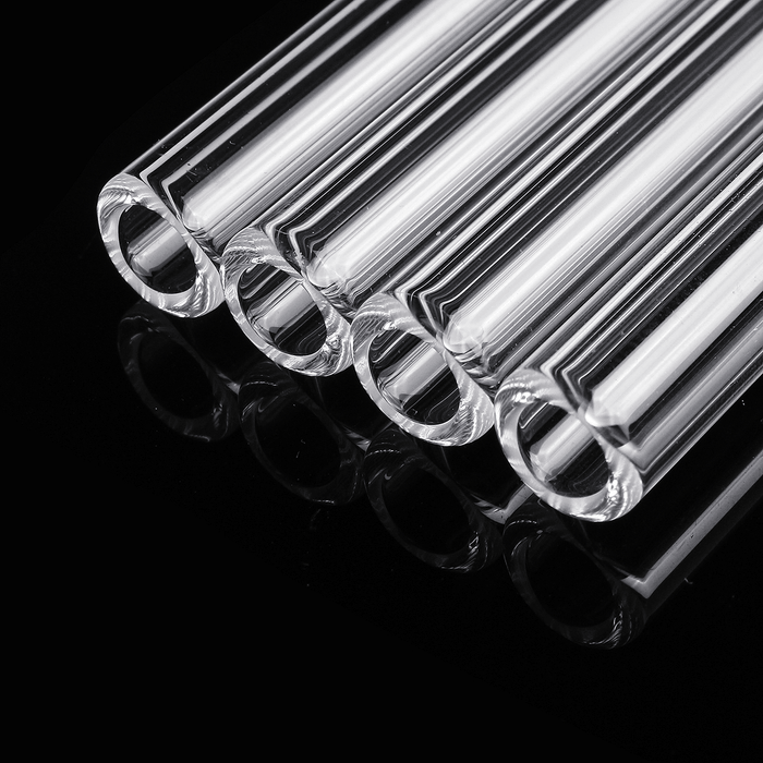 4Pcs 100Mm OD 7Mm 1.5Mm Thick Wall Borosilicate Glass Blowing Tube Laboratory