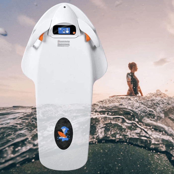 KEEP DIVING F2 Smart Electric Surfboard Scooter Underwater Sea Aquaplane with 12AH 3200W 36V Battery LCD Display 2 Modes Propeller Power UK Plug for Diving Swimming