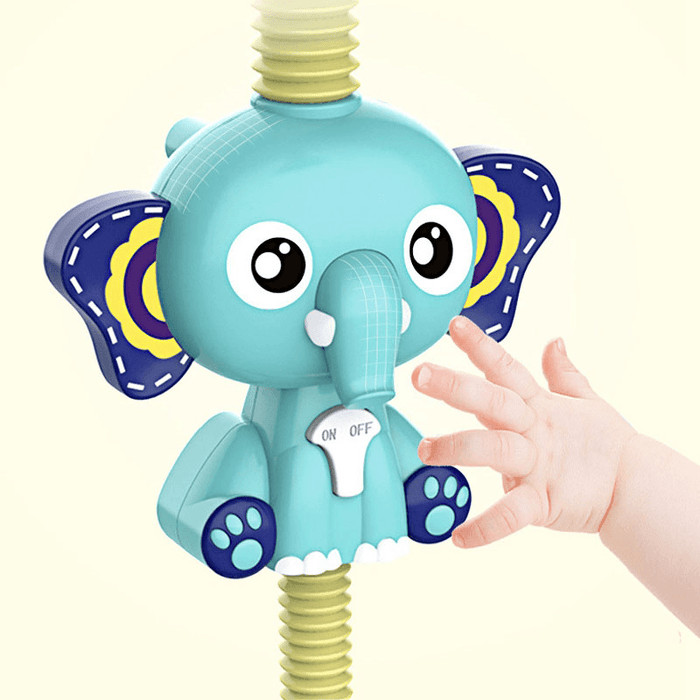 Electric Elephant Shower Tool Spray Baby Bath Swimming Toys for Kids Bathroom Water Game