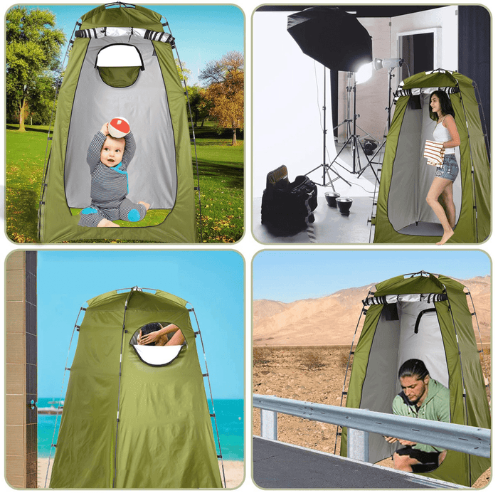 Privacy Shower Toilet Camping Tent Anti-Uv Waterproof Photography Tent Sunshade Canopy Outdoor Travel Beach